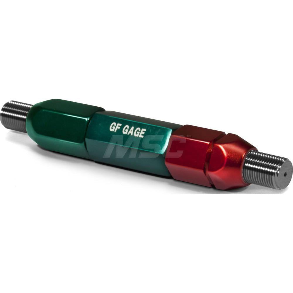 Plug Thread Gage: M3x0.50 Thread, 6H Class, Double End, Go & No Go