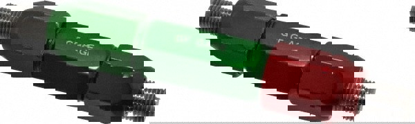 Plug Thread Gage: 3/8-24 Thread, 2B Class, Double End, Go & No Go