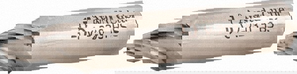 Tapered End Mill: 15 &deg; per Side, 1/8