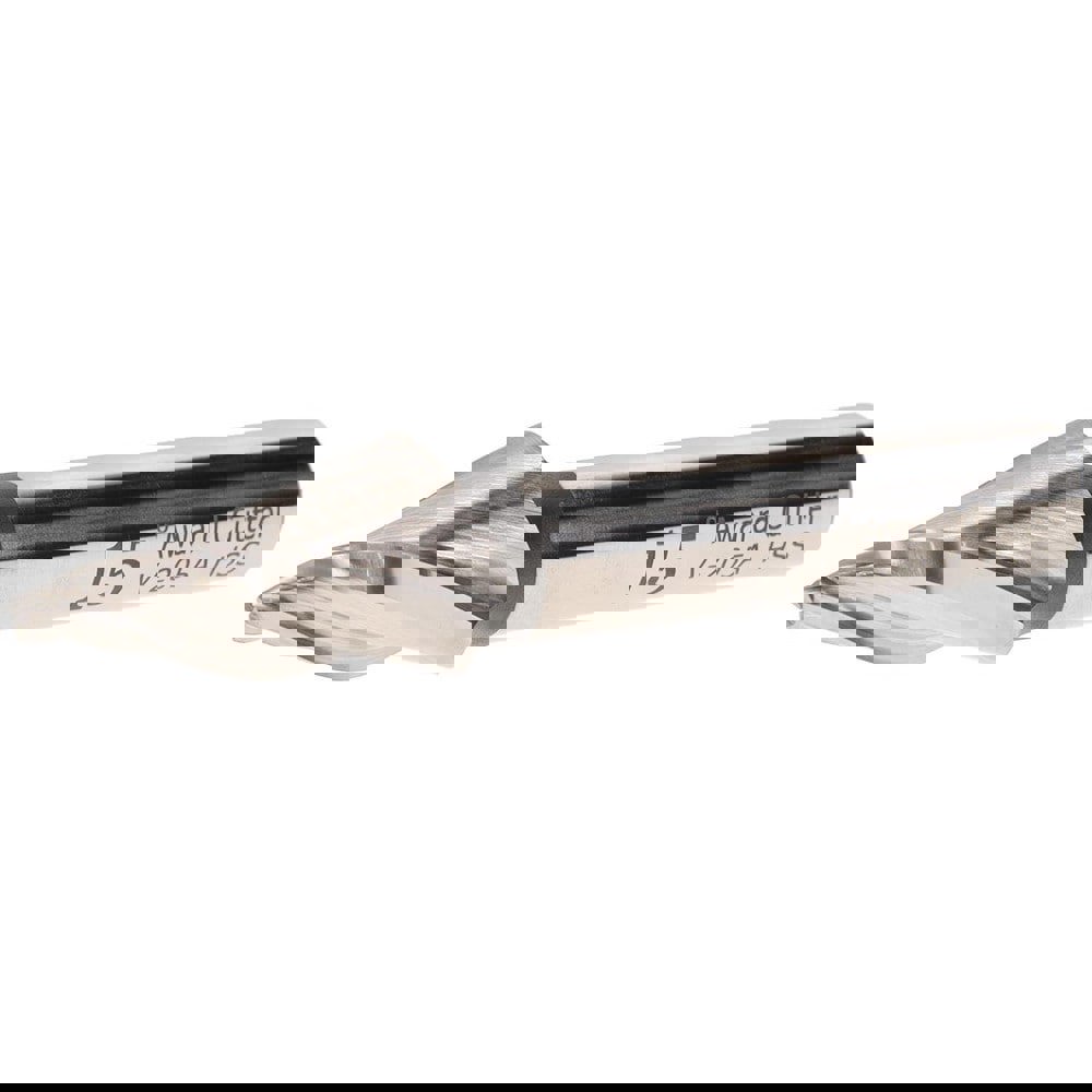 Tapered End Mill: 15 &deg; per Side, 1/8