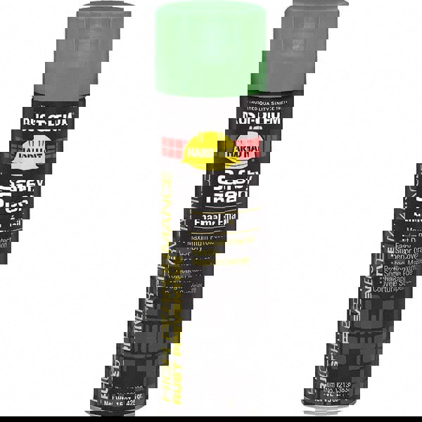 Enamel Spray Paint: Safety Green, Gloss, 15 oz