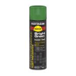 Enamel Spray Paint: Bright Green, Gloss, 15 oz