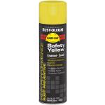 Enamel Spray Paint: Safety Yellow, Gloss, 15 oz