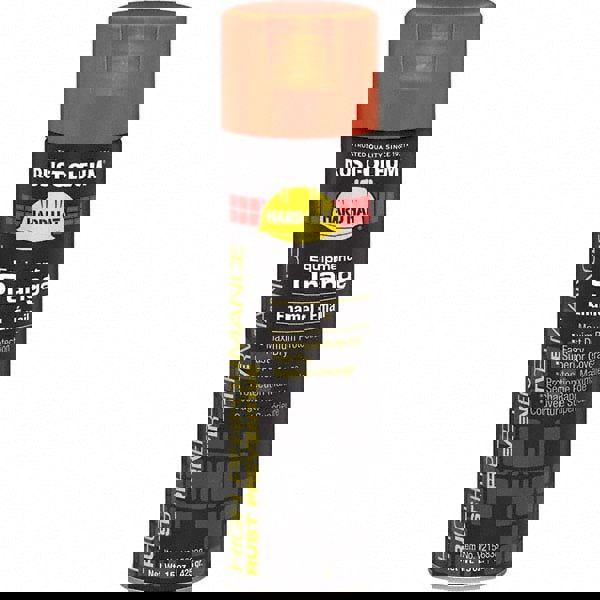 Enamel Spray Paint: Equipment Orange, Gloss, 20 oz