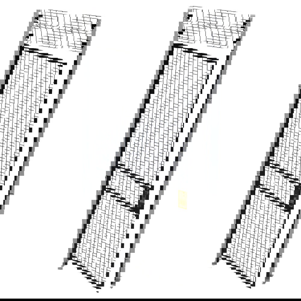Temporary Structure Partitions; Overall Height: 96in ; Width (Inch): 46 ; Overall Depth: 1.5in ; Construction: Welded ; Material: Steel ; Color: Black