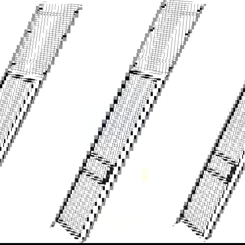 Temporary Structure Partitions; Overall Height: 120in ; Width (Inch): 46 ; Overall Depth: 1.5in ; Construction: Welded ; Material: Steel ; Color: Black