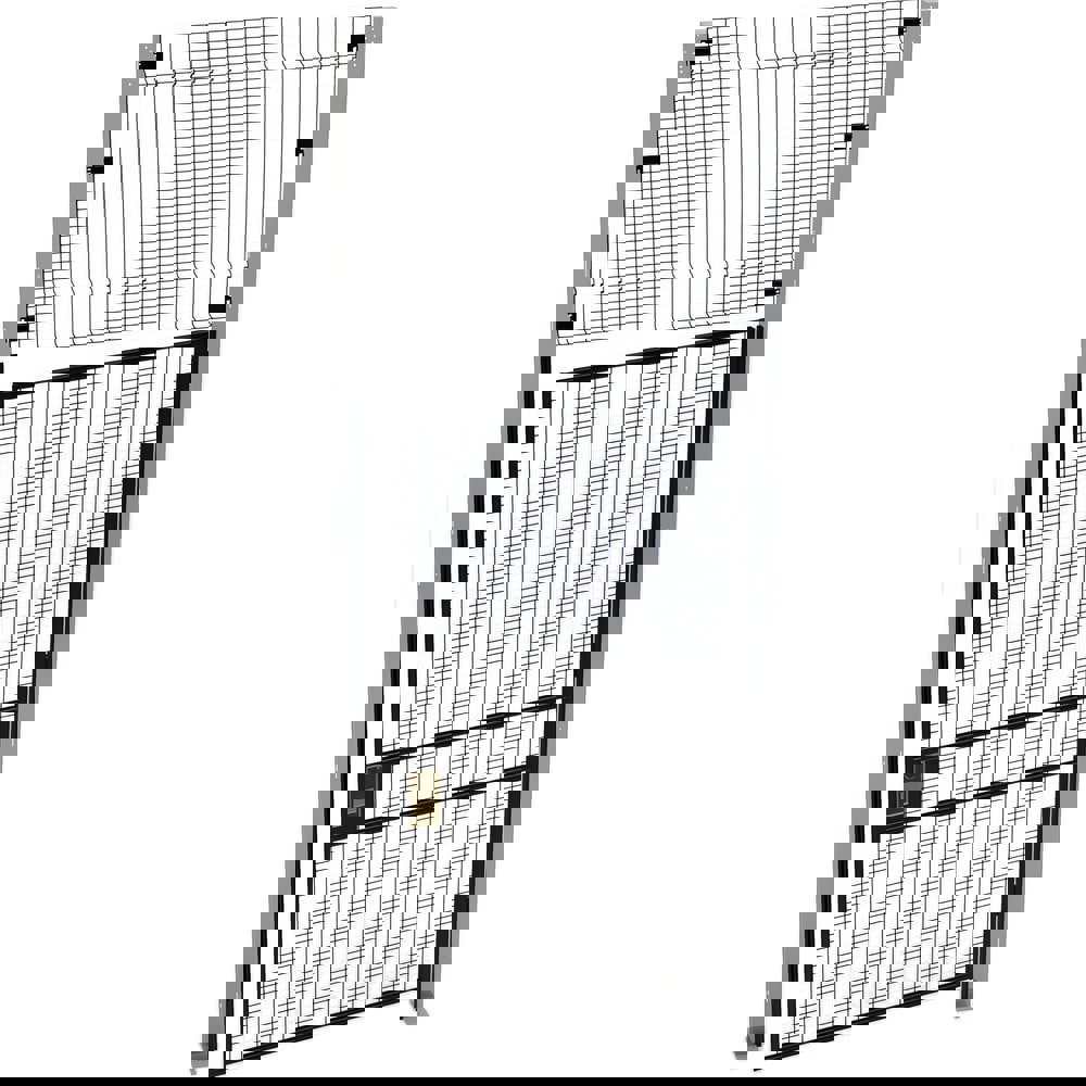 Temporary Structure Partitions; Overall Height: 120in ; Width (Inch): 46 ; Overall Depth: 1.5in ; Construction: Welded ; Material: Steel ; Color: Black