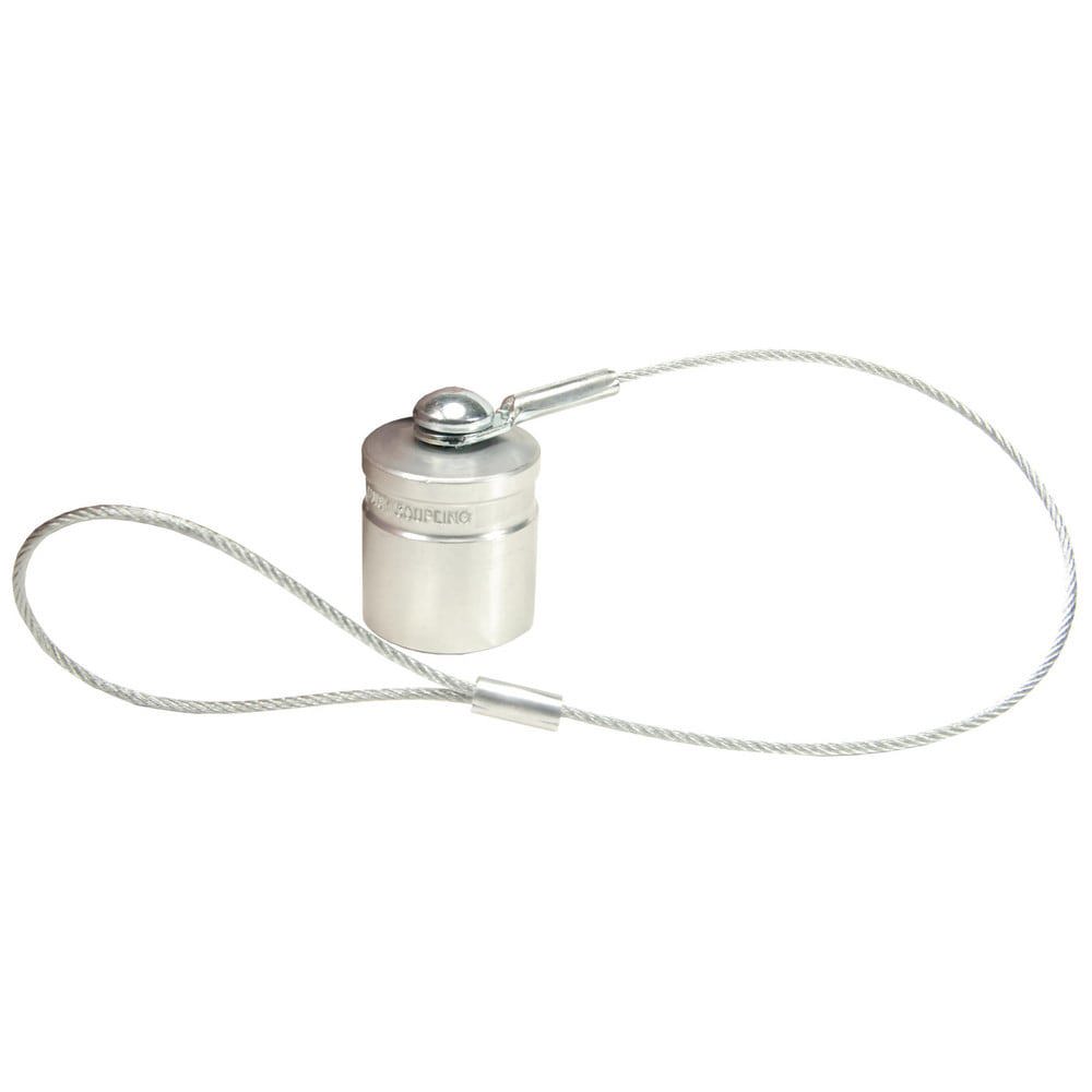 Hydraulic Hose Fittings & Couplings; Type: V-Series Dust Cap ; Fitting Type: Dust Cap ; Hose Inside Diameter (Decimal Inch): 0.2500 ; Hose Size: 1/4 ; Material: Aluminum ; Thread Type: NPTF