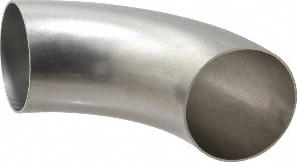 Sanitary Stainless Steel Pipe 90 &deg; Elbow, 4