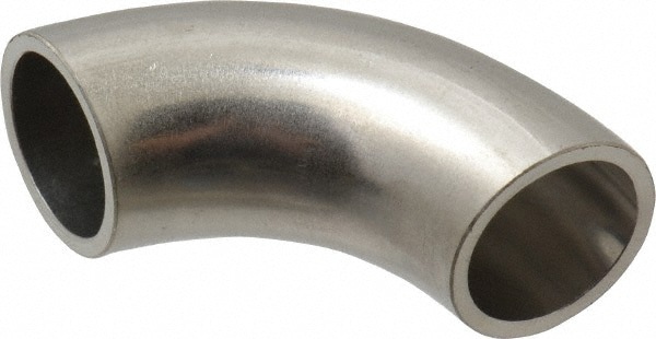 Sanitary Stainless Steel Pipe 90 &deg; Elbow, 3/4