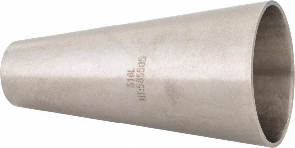 Sanitary Stainless Steel Pipe Concentric Reducer: 2 x 1