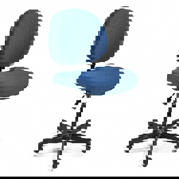 Task Chair: Fabric, Blue