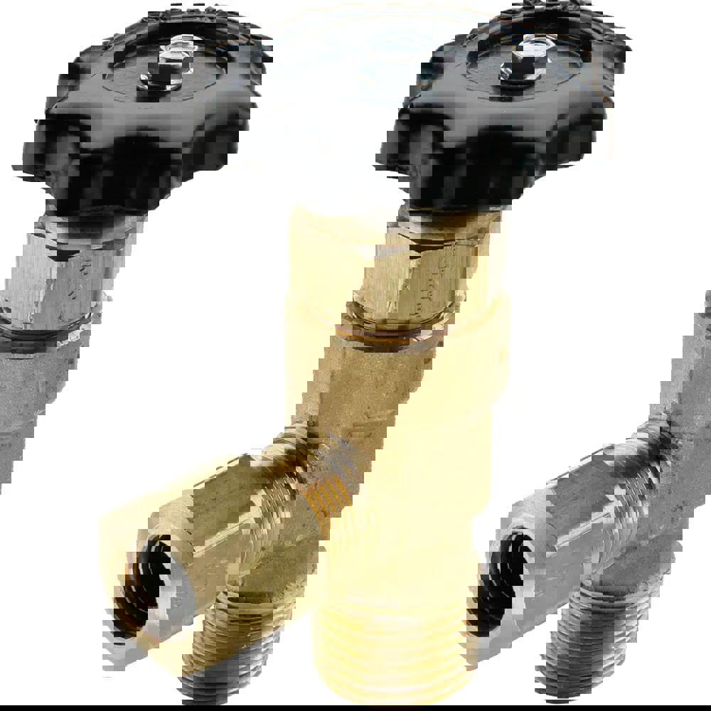 Tube (NTA) x MNPTF End Connection Brass Truck Valve