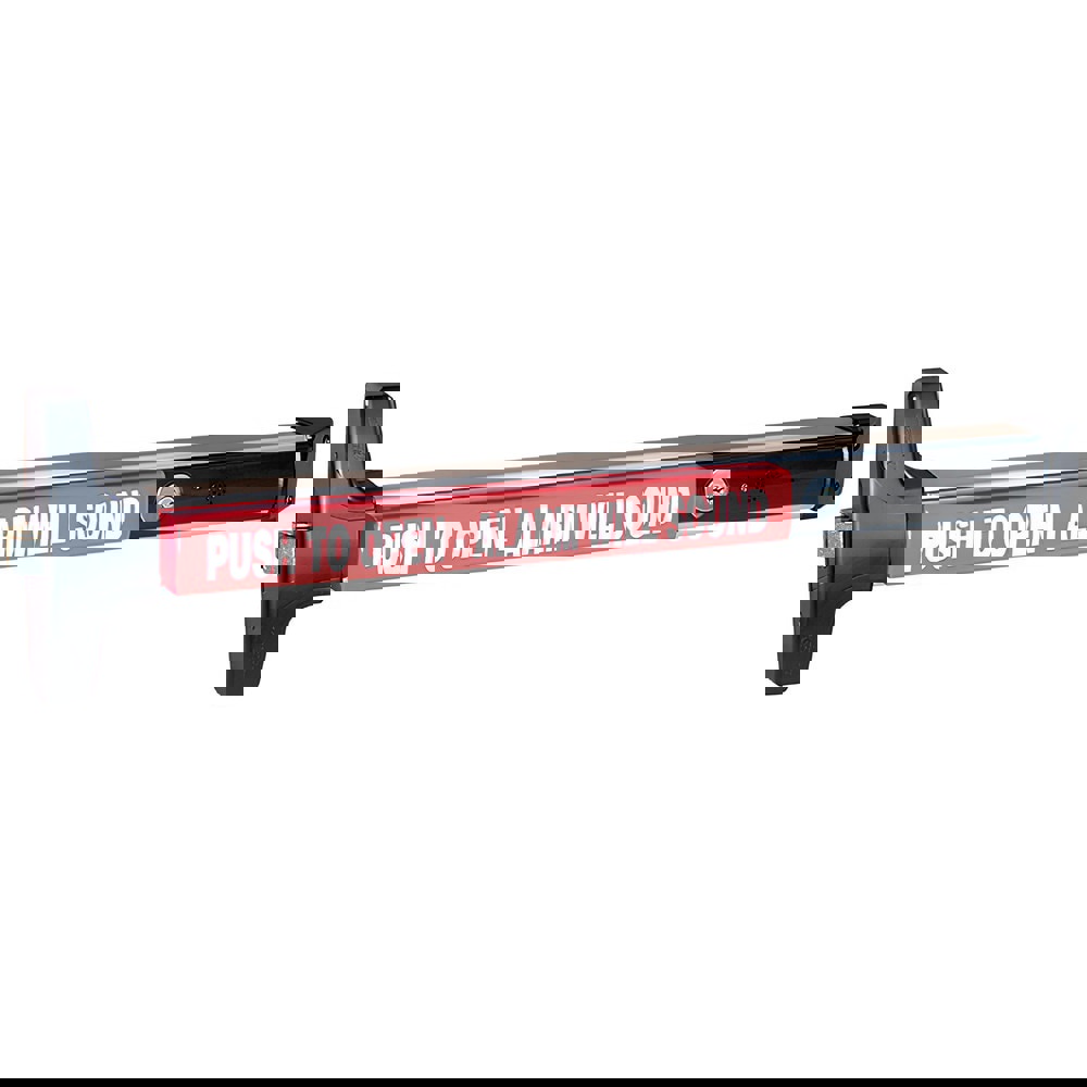 Push Bars; Material: Metal ; Locking Type: Exit Device Only ; Finish/Coating: Satin Aluminum; Clear Anodized ; Maximum Door Width: 4ft ; Minimum Door Width: 4ft