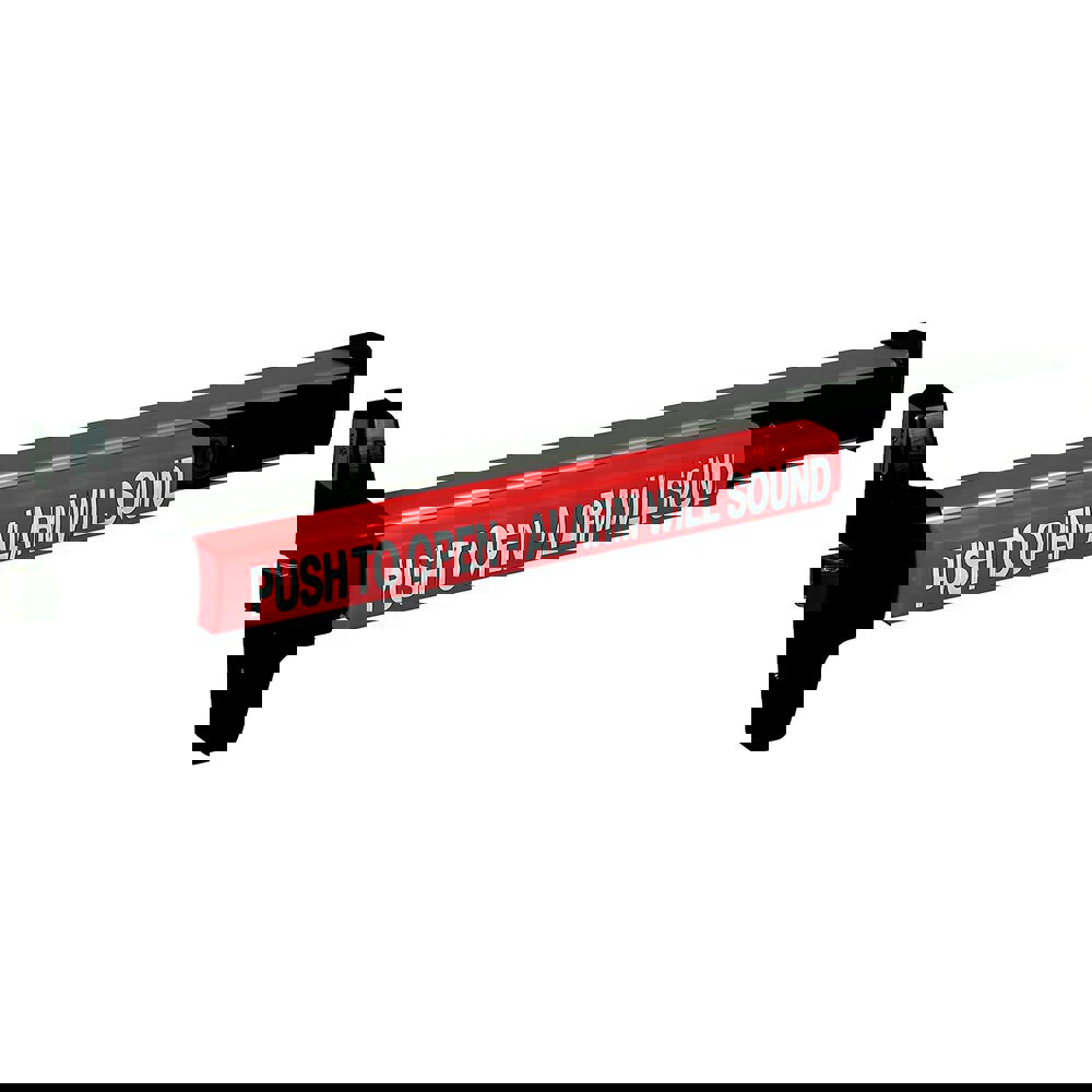 Push Bars; Material: Metal ; Locking Type: Exit Device Only ; Finish/Coating: Satin Aluminum; Clear Anodized ; Maximum Door Width: 3ft ; Minimum Door Width: 3ft