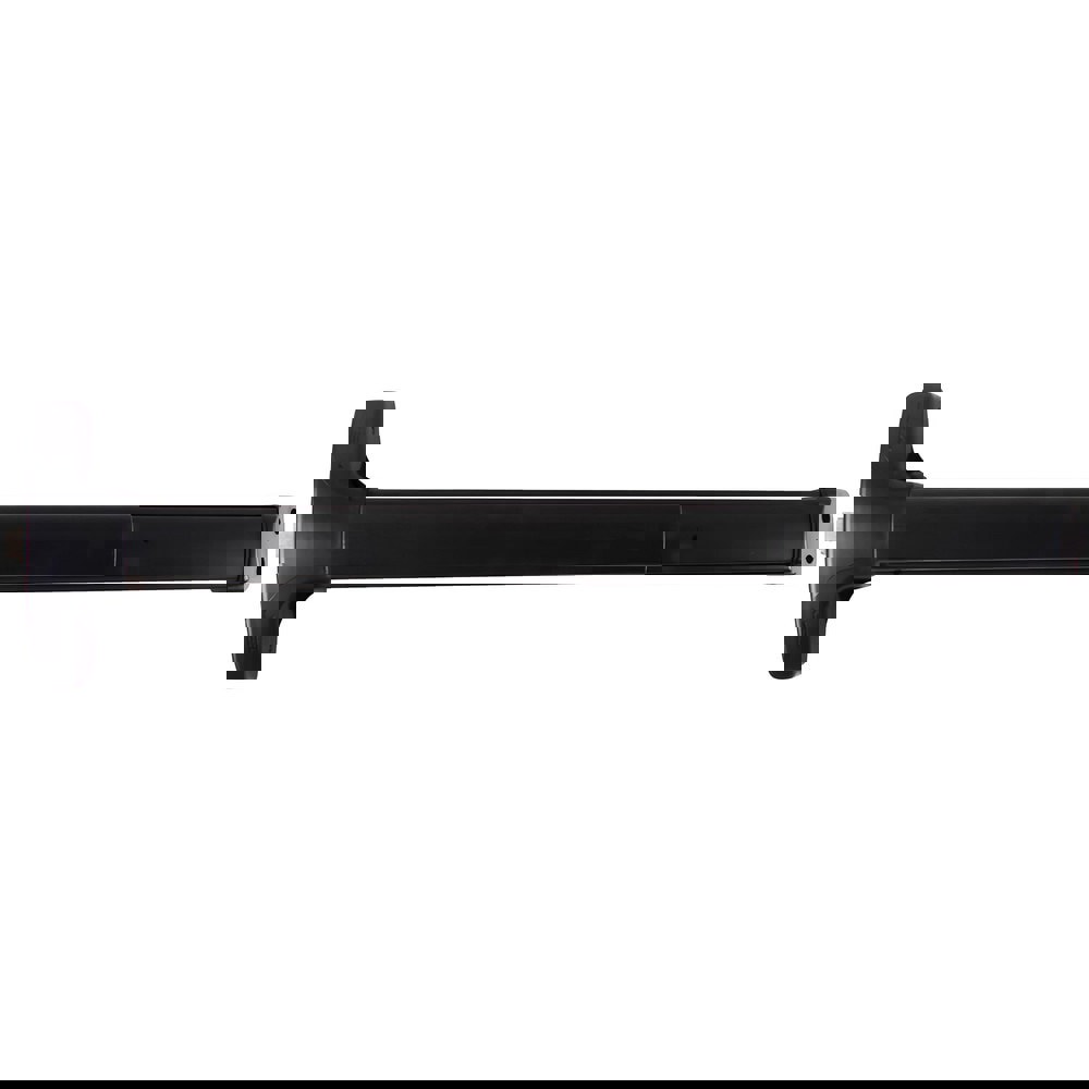 Push Bars; Material: Metal ; Locking Type: Exit Device Only ; Finish/Coating: Satin Black Anodized Aluminum ; Maximum Door Width: 3ft ; Minimum Door Width: 3ft