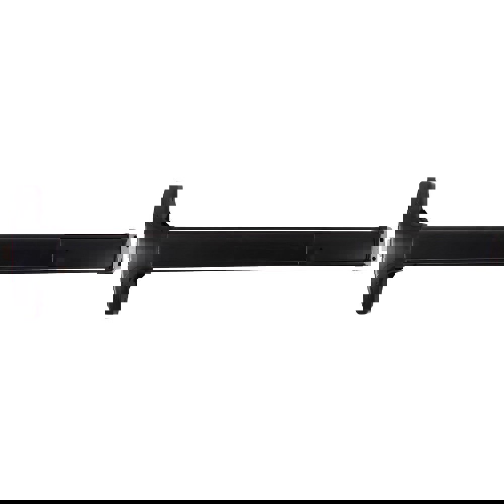 Push Bars; Material: Metal ; Locking Type: Exit Device Only ; Finish/Coating: Satin Black Anodized Aluminum ; Maximum Door Width: 3ft ; Minimum Door Width: 3ft