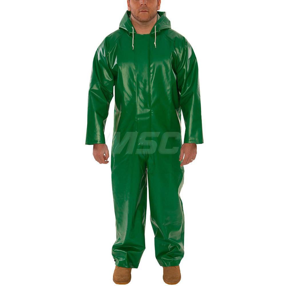 Coveralls: Size 4X-Large, PVC on 150D Polyester