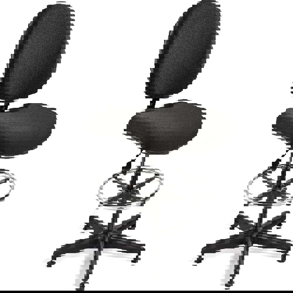 Swivel Stool: Woven Fabric, 18