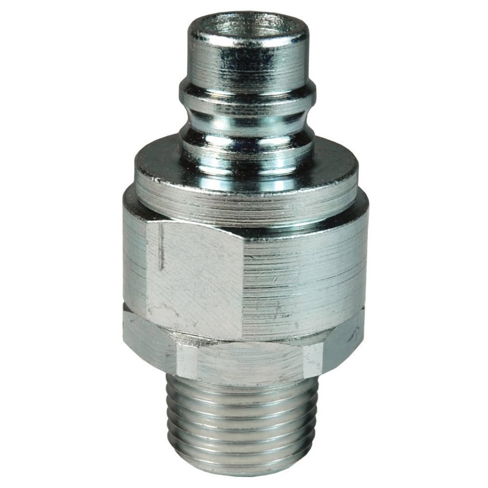 Hydraulic Hose Fittings & Couplings; Type: V-Series Valved Male Plug ; Fitting Type: Male Plug ; Hose Inside Diameter (Decimal Inch): 0.5000 ; Hose Size: 1/2 ; Material: Steel ; Thread Type: NPTF