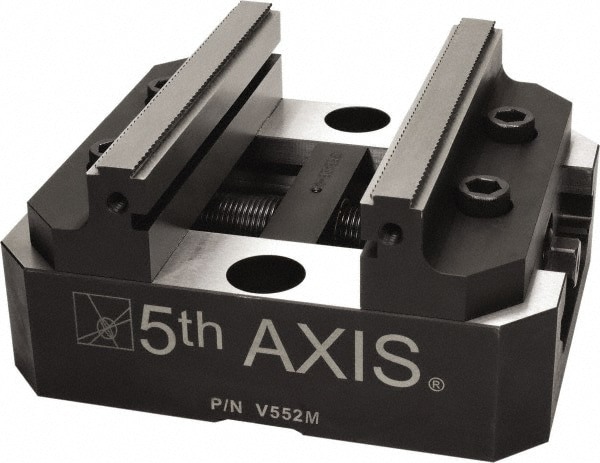Modular Self-Centering Vise: 125 mm Jaw Width, 125 mm Jaw Height, 147.32 mm Max Jaw Capacity