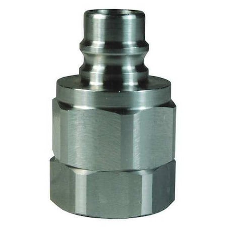 Hydraulic Hose Fittings & Couplings; Type: V-Series Valved Female Plug ; Fitting Type: Female Plug ; Hose Inside Diameter (Decimal Inch): 0.7500 ; Hose Size: 3/4 ; Material: Stainless Steel ; Thread Type: NPTF