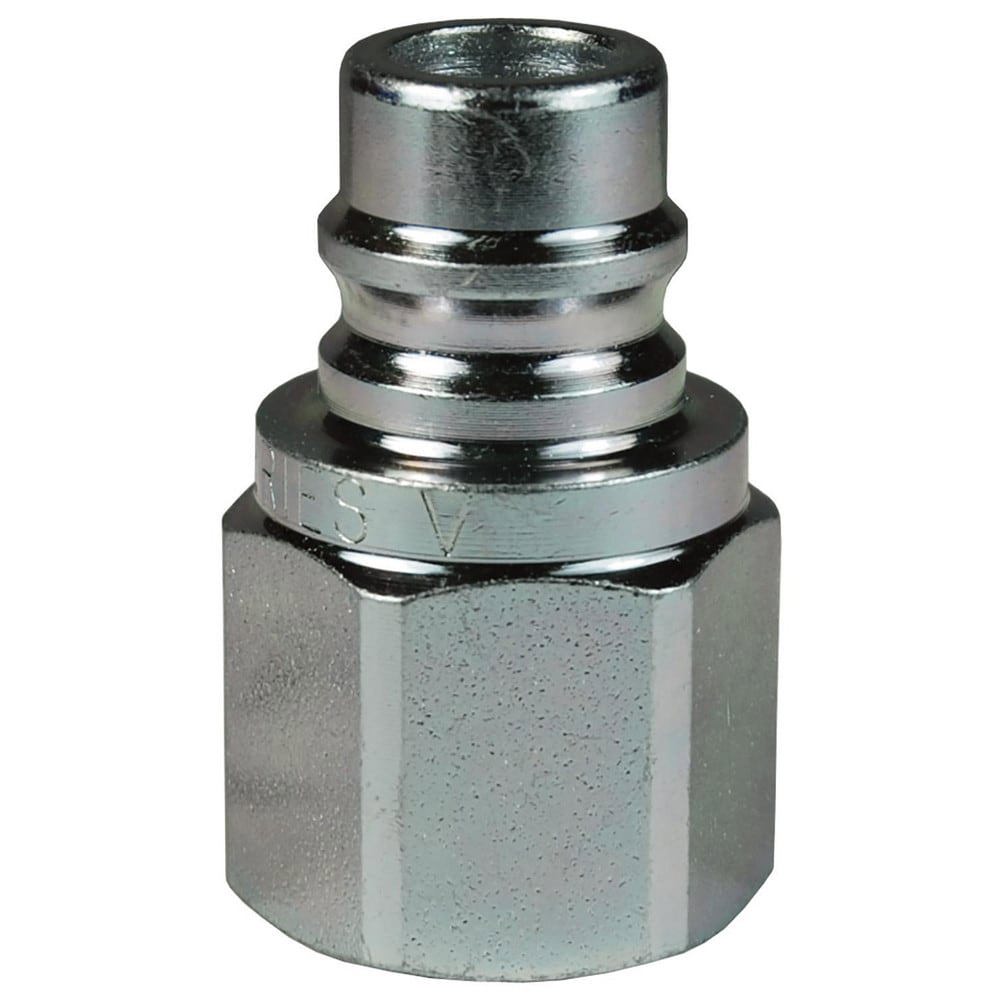 Hydraulic Hose Fittings & Couplings; Type: V-Series Unvalved Male Plug ; Fitting Type: Male Plug ; Hose Inside Diameter (Decimal Inch): 0.7500 ; Hose Size: 3/4 ; Material: Steel ; Thread Type: NPTF
