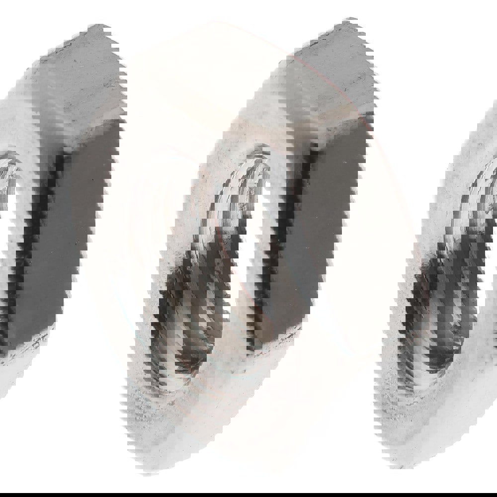 Jam Nut: 5/16-18, Grade 316 Stainless Steel, Bright/Uncoated Finish