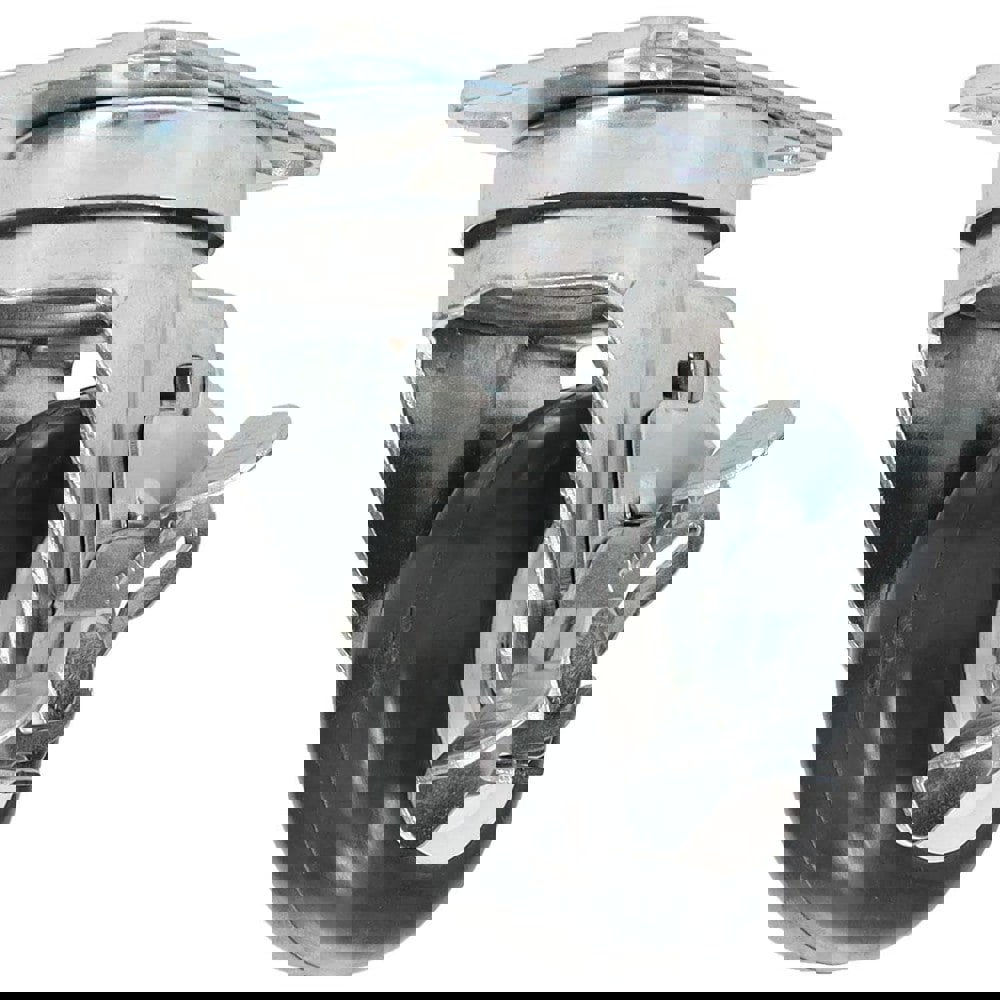 Swivel Top Plate Caster: Polyurethane, 3