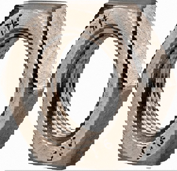 Hex Nut: 7/8-9, Grade 316 Stainless Steel, Uncoated