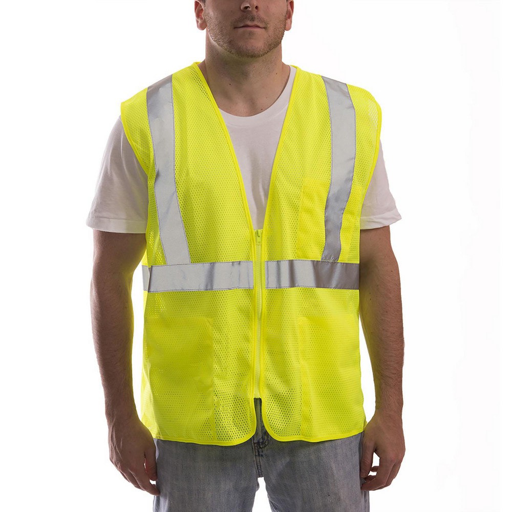 High Visibility Vests; High Visibility: Yes ; Size: Small/Medium ; Closure Type: Zipper ; Number of Pockets: 4.000 ; ANSI Class: 2