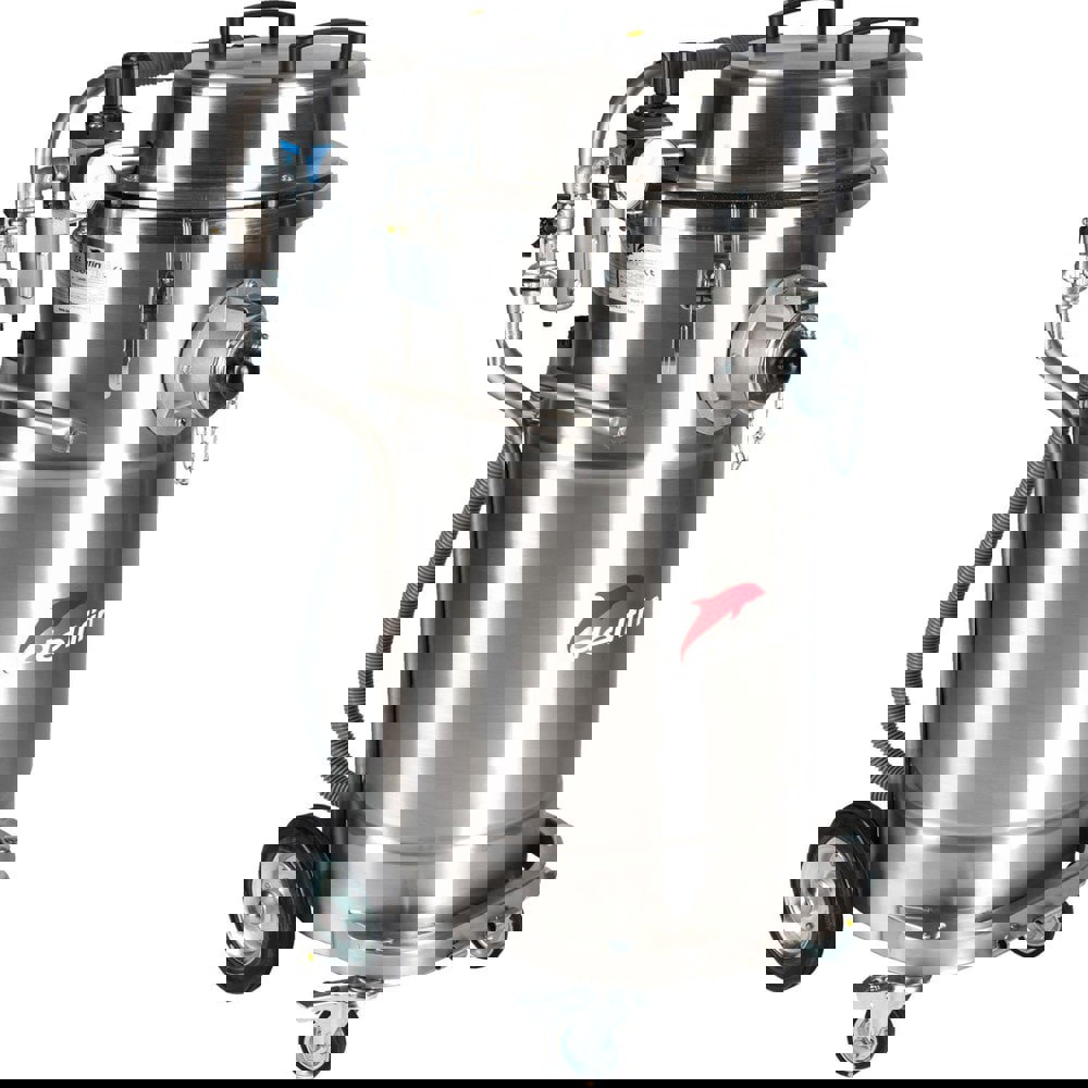 HEPA & Critical Vacuum Cleaners; Vacuum Type: Industrial Vacuum ; Power Source: Air ; Filtration Type: Unrated ; Maximum Air Flow: 176.6 ; Bag Included: No ; Vacuum Collection Type: Canister