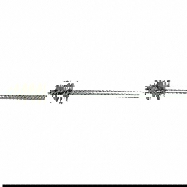 Power Tube Brush: Helical, Stainless Steel