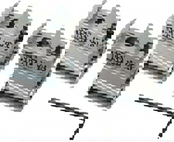 2 Piece, Plastic Cap Swivel V-Pad