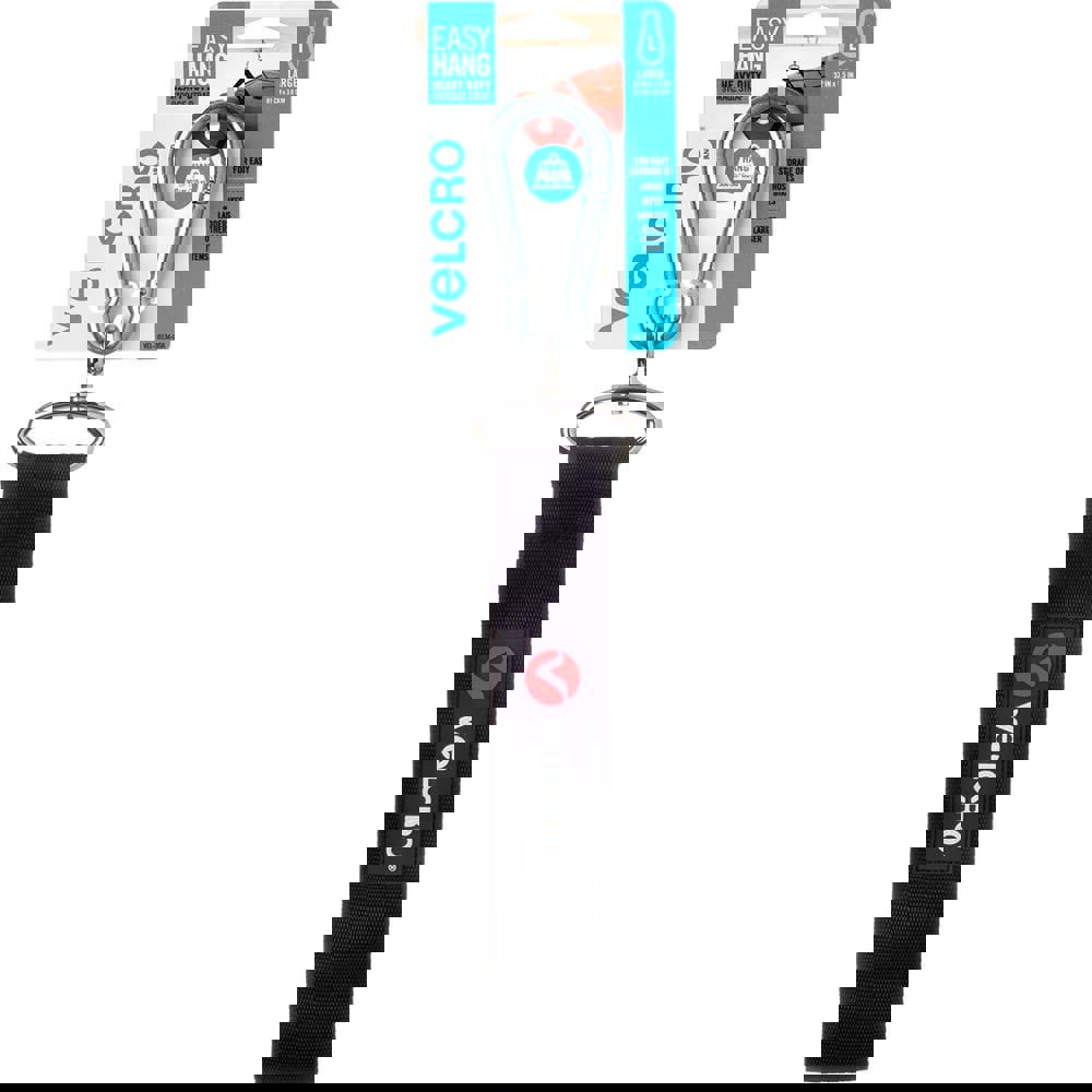 Easy Hang Strap, Large, Black/silver