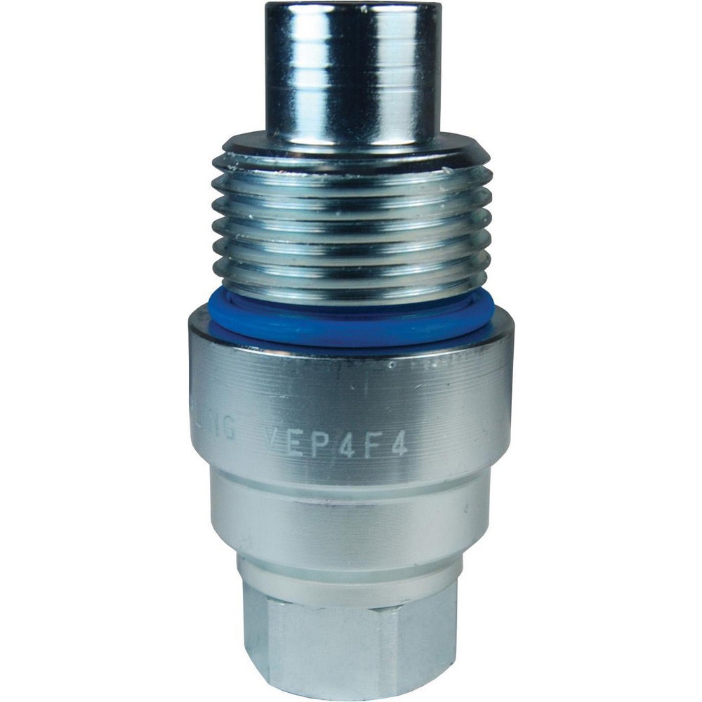 Hydraulic Hose Fittings & Couplings; Type: VEP-Series Female Threaded Plug ; Fitting Type: Female Plug ; Hose Inside Diameter (Decimal Inch): 1.0000 ; Hose Size: 1 ; Material: Steel ; Thread Type: NPTF