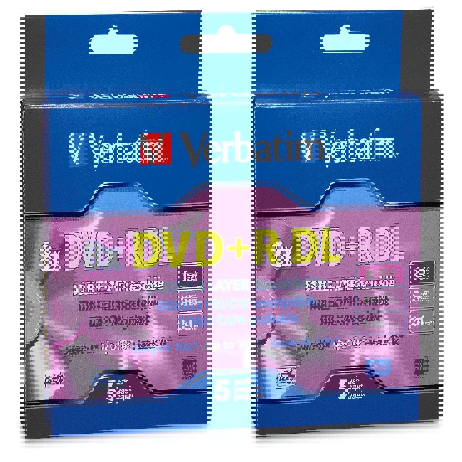 DISC,DVD+R,DL,8.5GB,5/PK