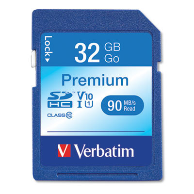 Office Machine Supplies: Memory Card, Blue