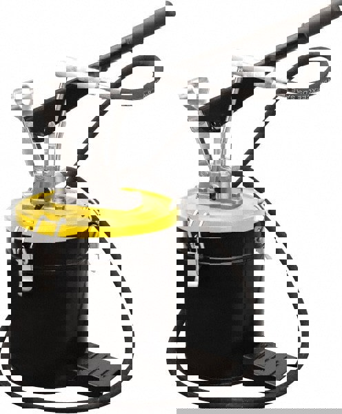 Lever Hand Pump: 3 oz/STROKE, Grease Lubrication, Aluminum & Steel