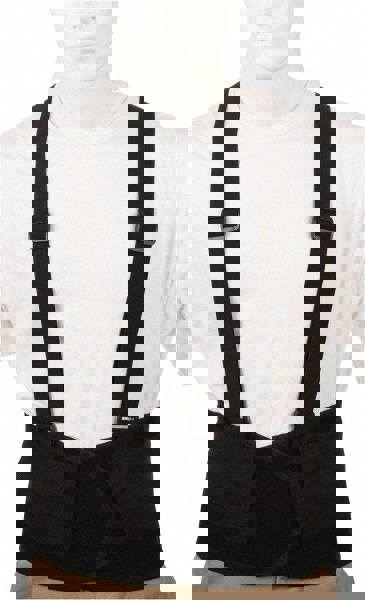 Series VEH9 Back Support: Belt with Adjustable Shoulder Straps, Large, 35 to 40