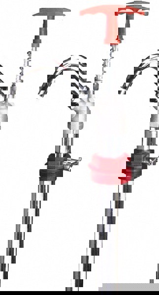 Lever Hand Pump: 0.04 oz/STROKE, Oil Lubrication, Steel & Cast Iron