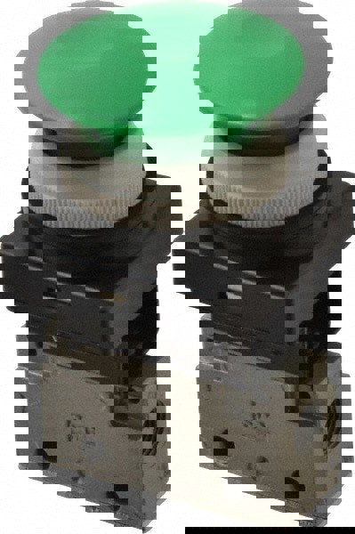 Mechanically Operated Valve: 2-Way & 2-Position, Push Button (Mushroom) Actuator, 1/8