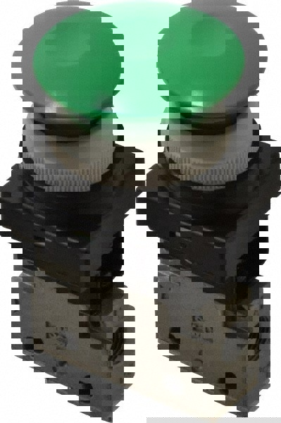 Mechanically Operated Valve: 3-Way & 2-Position, Push Button (Mushroom) Actuator, 1/8