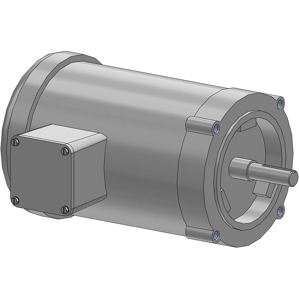 Three Phase AC Motor: TEFC Enclosure