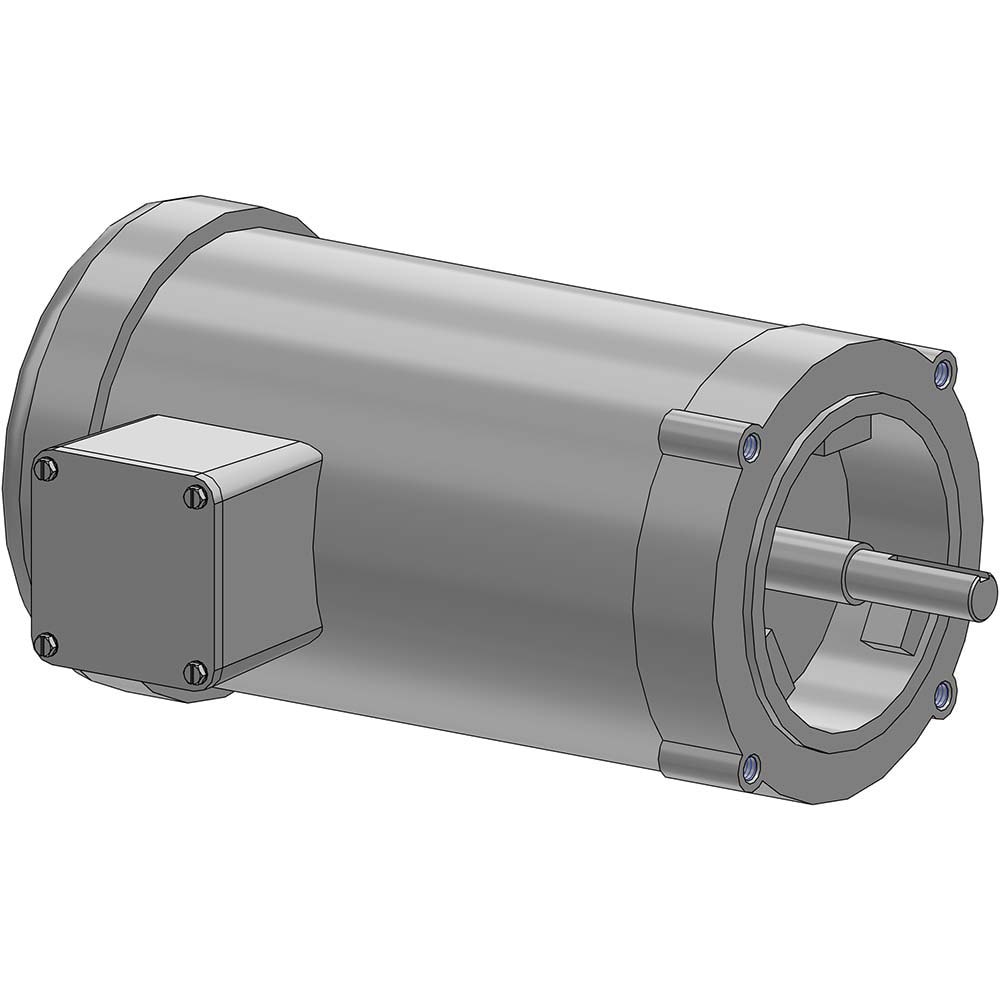 Three Phase AC Motor: TEFC Enclosure