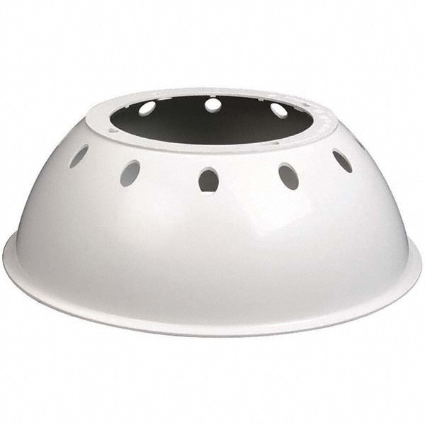 Fixture Reflectors; Reflector Type: Open ; For Use With: VM Series ; Material: Polycarbonate ; Color: White ; Overall Width/Diameter (mm): 16-7/8 ; Overall Width/Diameter (Decimal Inch): 16-7/8