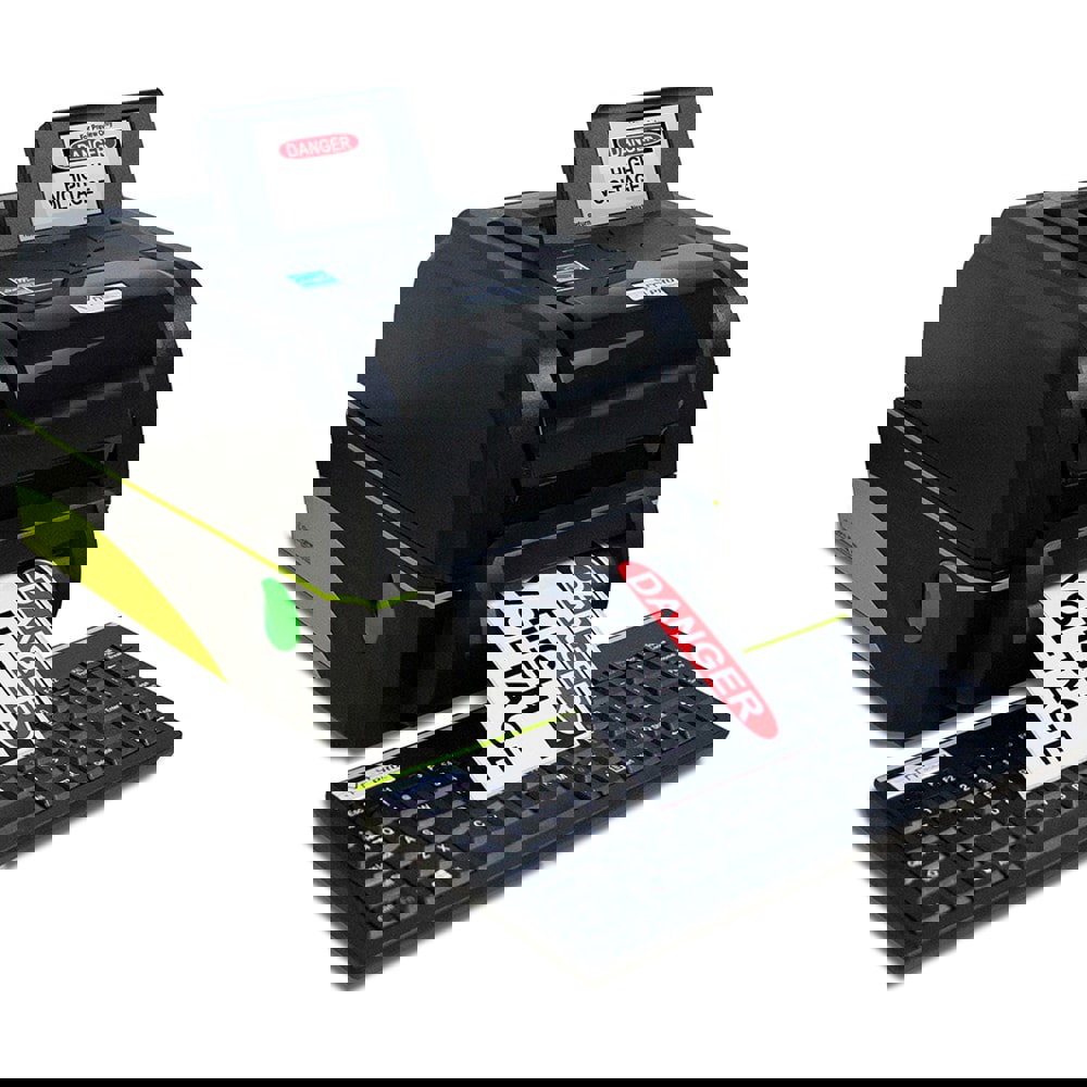 Electronic Label Makers; Type: Sign & Label Maker ; Power Source: 110/240V ; Number Of Batteries: 1 ; UNSPSC Code: 44102400