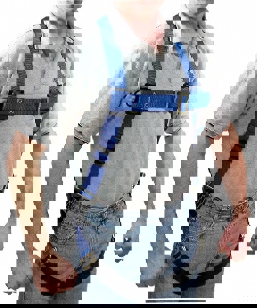 Fall Protection Harnesses: 350 Lb, Quick-Connect Style, Size Universal