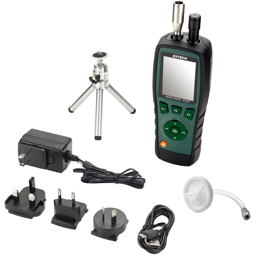 Thermometer/Hygrometers & Barometers; Product Type: Air Quality Monitor; Particle Counter ; Probe Type: Wireless Sensor ; Accuracy: 13.5% ; Dew Point Accuracy: 13.5% ; Power Source: Battery ; Battery Size: 9V