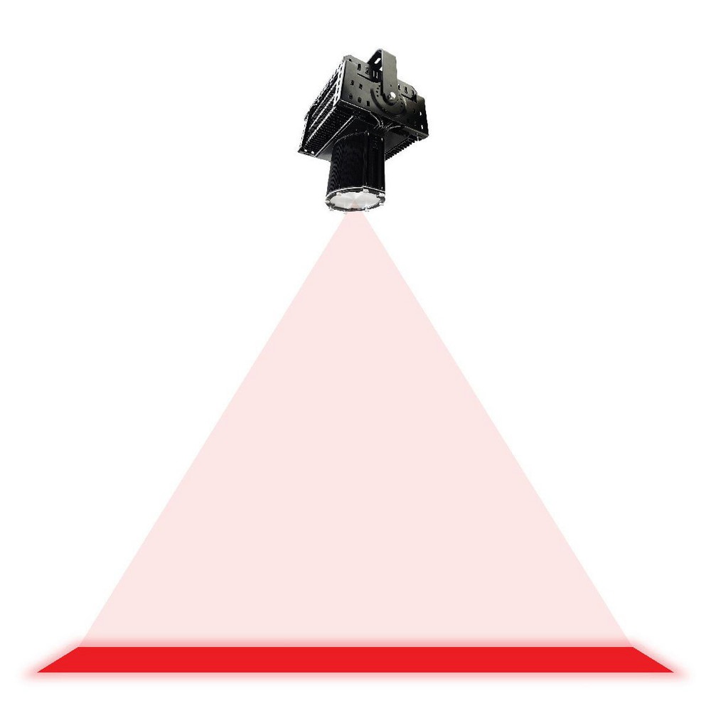 LED Line & Shape Projectors; Led Color: Red ; Shape: Line ; Maximum Projection: 35ft ; Mounting Location: Ceiling ; Wattage: 100.000 ; Voltage: 110-240V AC